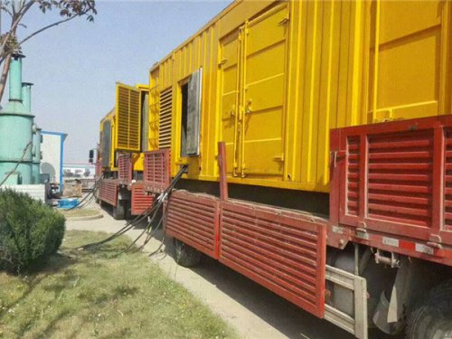 张北发电机租赁